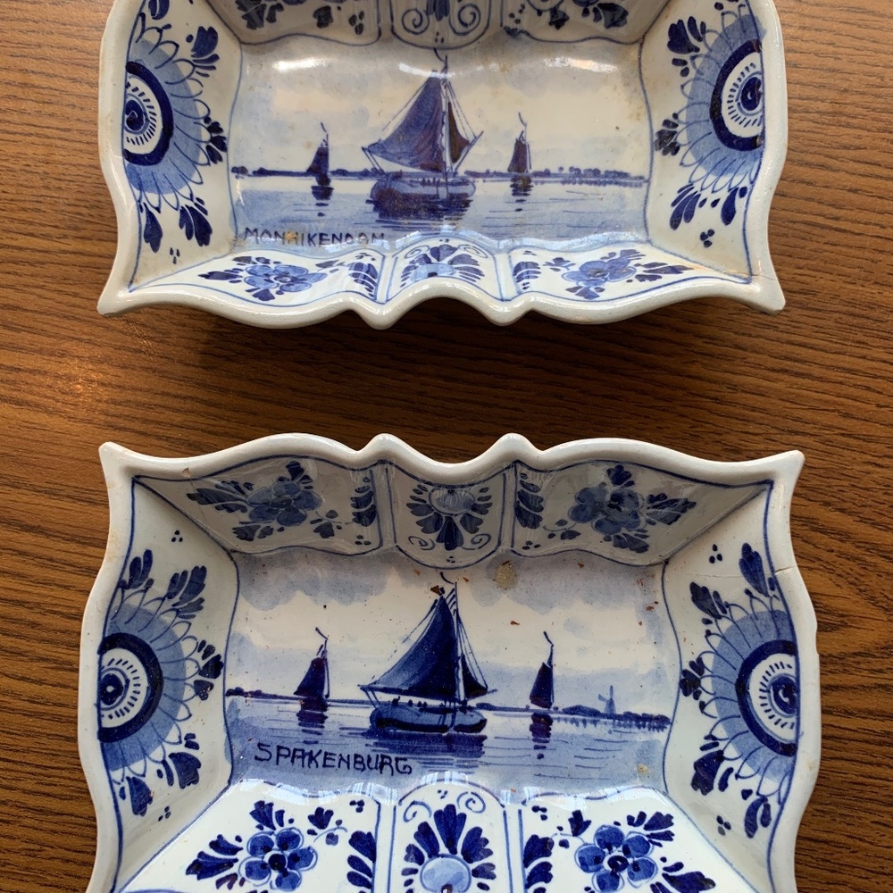 Delft Trinket Dishes